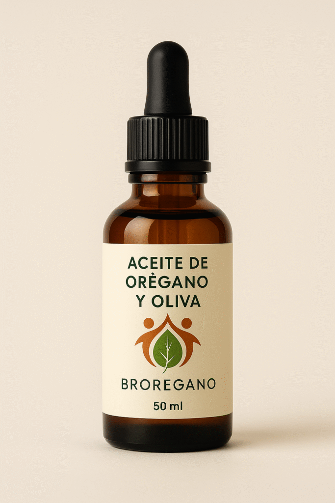 Aceite de Orégano y Oliva